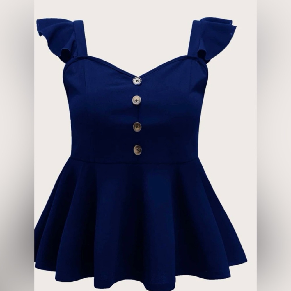 Shien peplum top